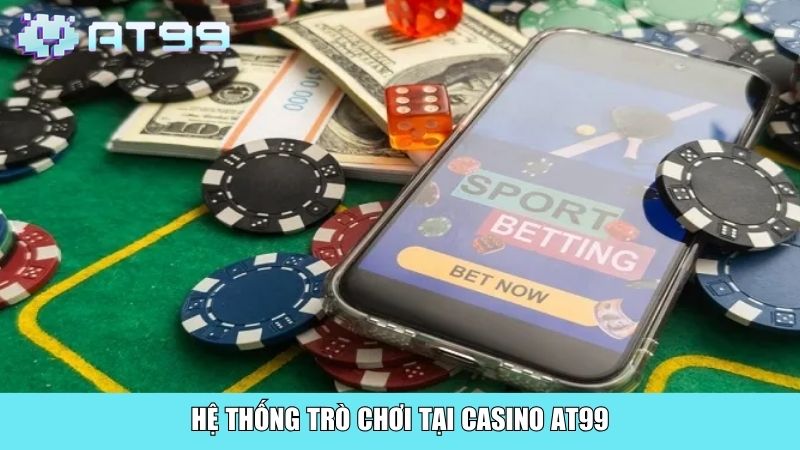 Hệ thống trò chơi tại Casino AT99